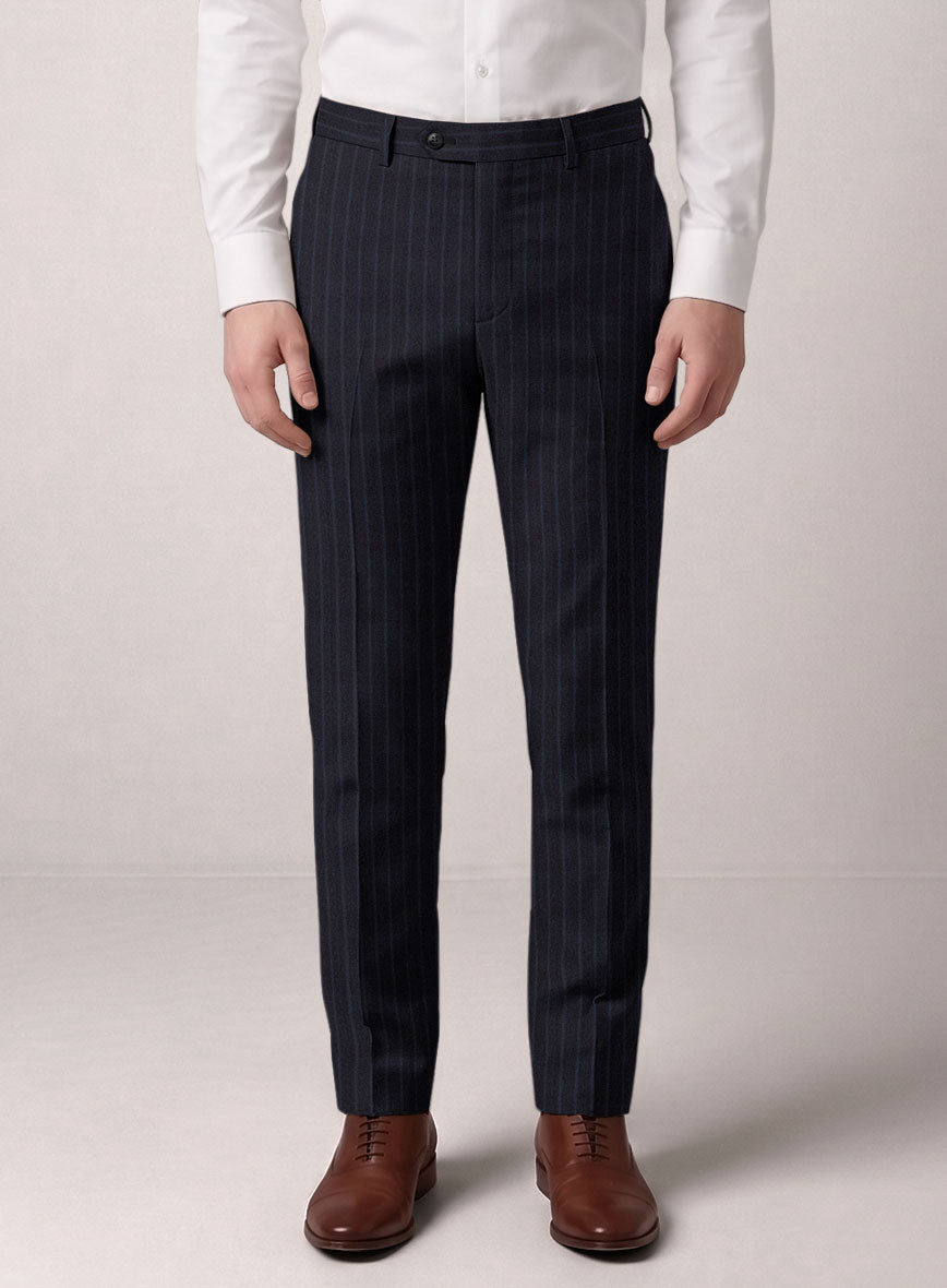 VBC Perennial Cobalt Pinstripe Wool Suit - StudioSuits