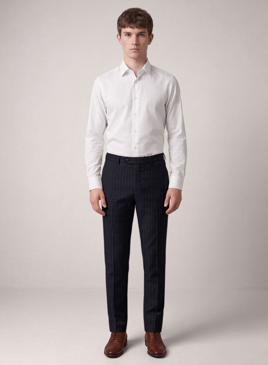 VBC Perennial Cobalt Pinstripe Wool Suit - StudioSuits