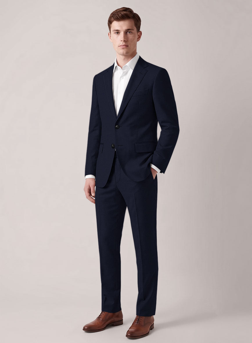 VBC Perennial Dark Blue Wool Suit - StudioSuits