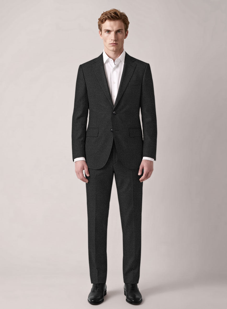 VBC Perennial Dark Iron Gray Wool Suit - StudioSuits