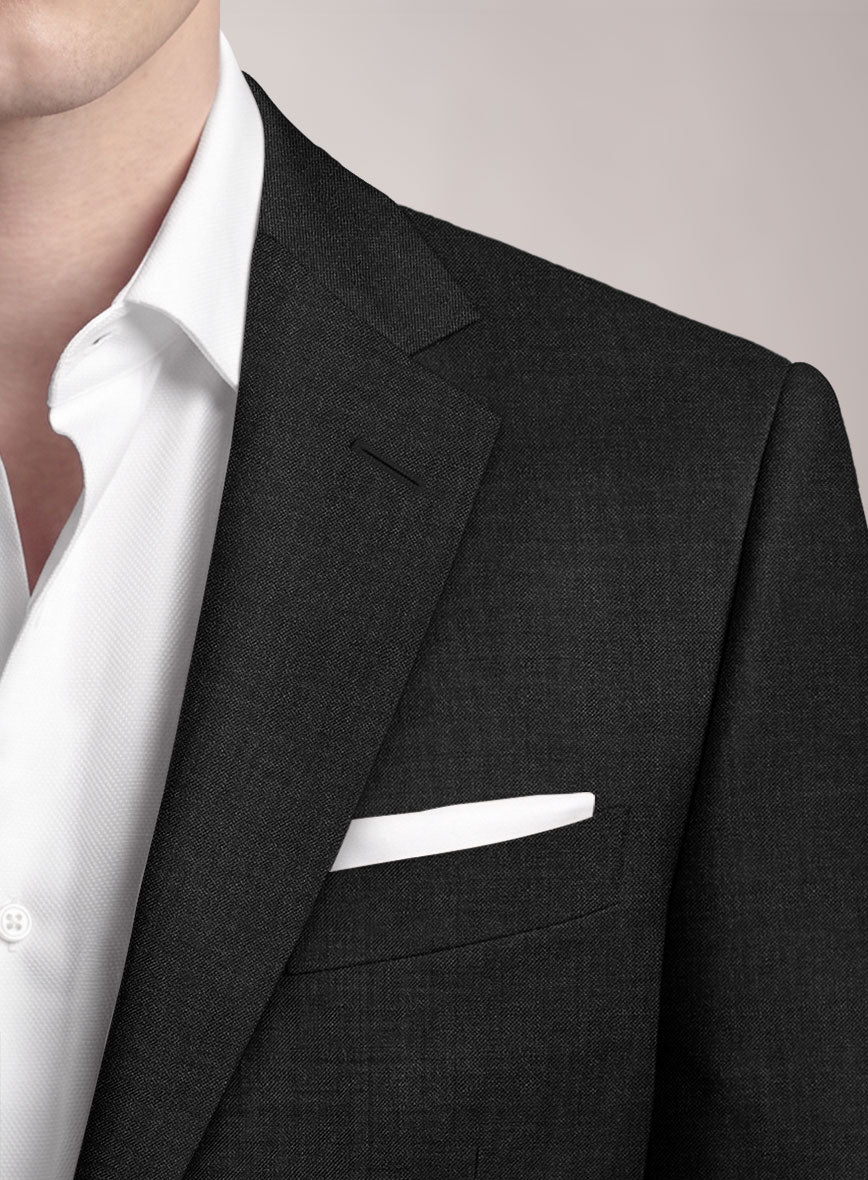 VBC Perennial Dark Iron Gray Wool Jacket - StudioSuits