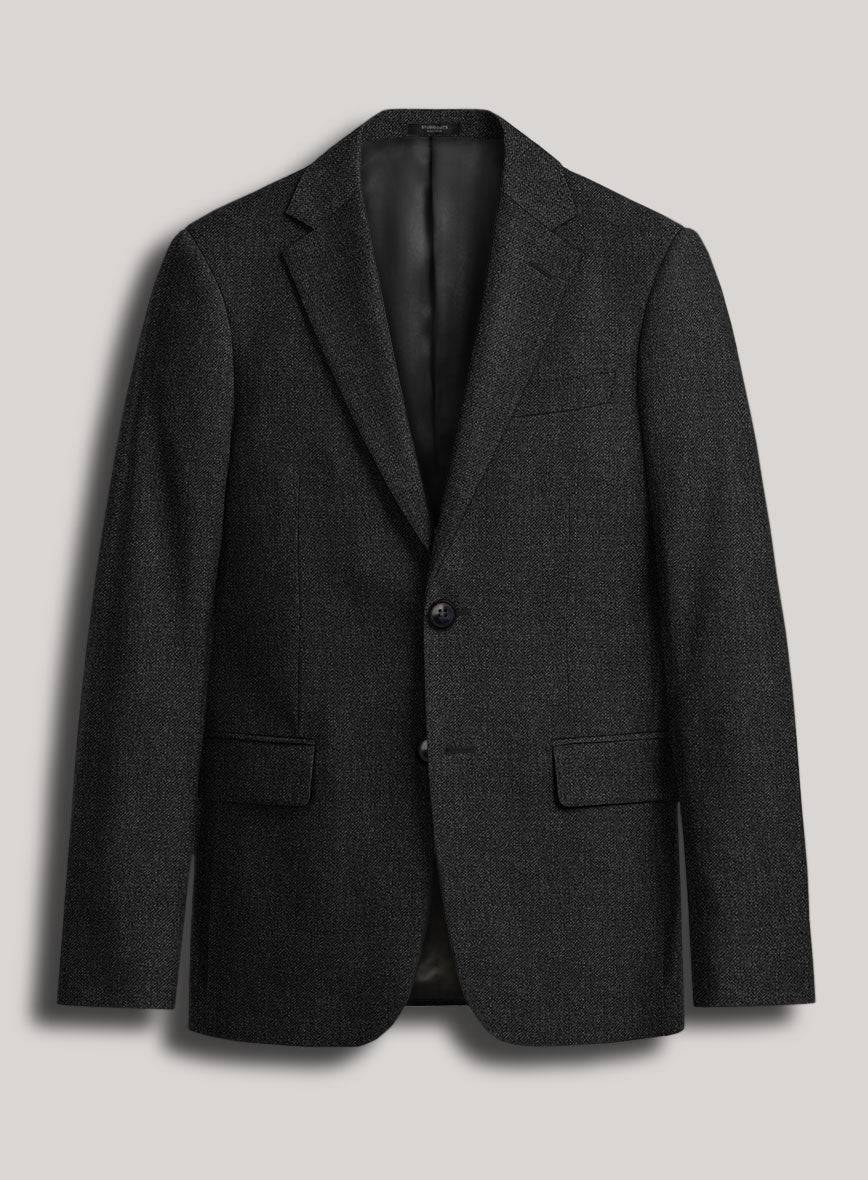 VBC Perennial Deep Gray Wool Jacket - StudioSuits