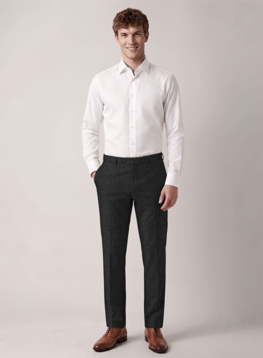 VBC Perennial Deep Gray Wool Pants - StudioSuits