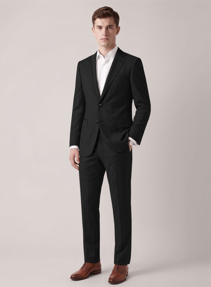 VBC Perennial Graphite Pinstripe Wool Suit - StudioSuits