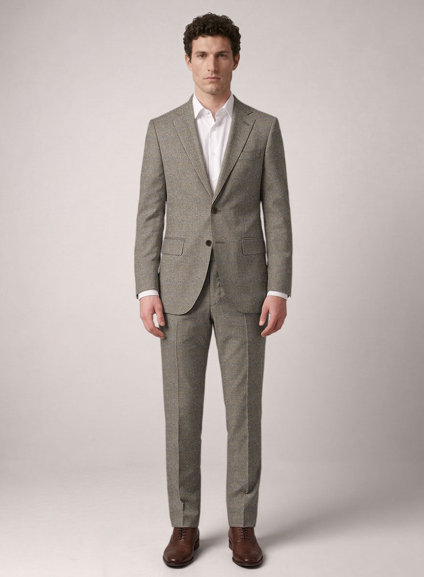 VBC Perennial Haze Stone Wool Suit - StudioSuits