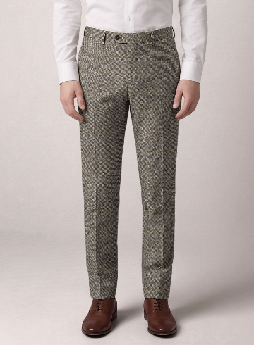 VBC Perennial Haze Stone Wool Pants - StudioSuits