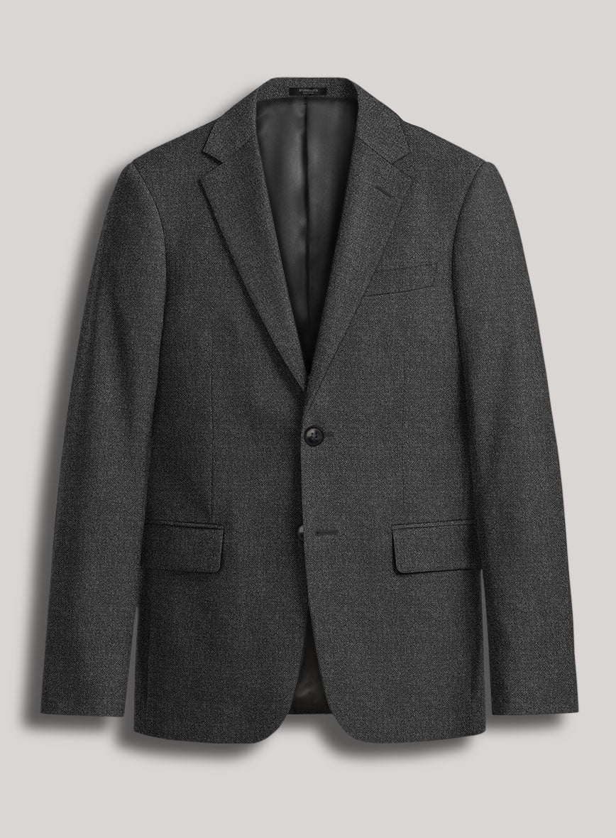 VBC Perennial Iron Gray Wool Jacket - StudioSuits