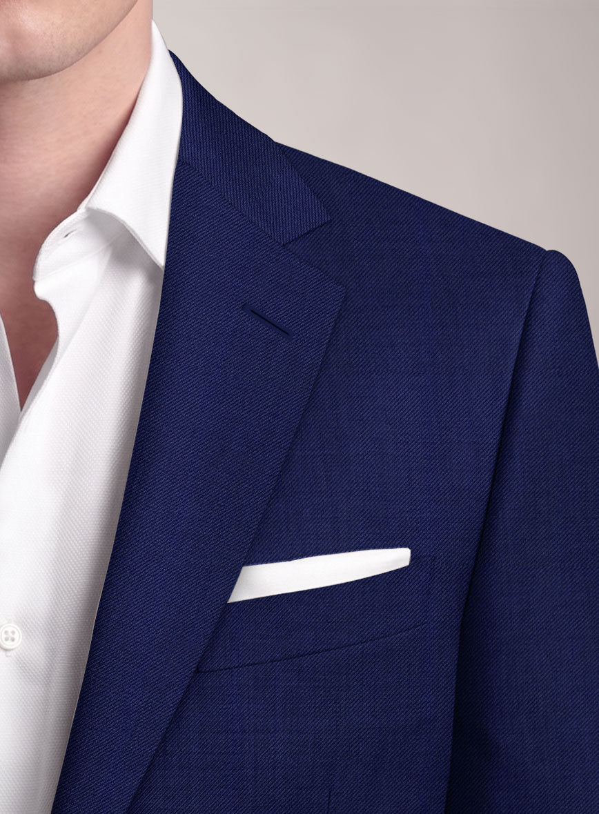 VBC Perennial Jet Blue Wool Jacket - StudioSuits