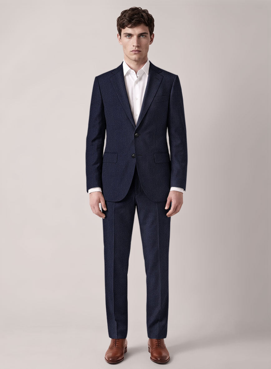 VBC Perennial Marine Blue Wool Suit - StudioSuits