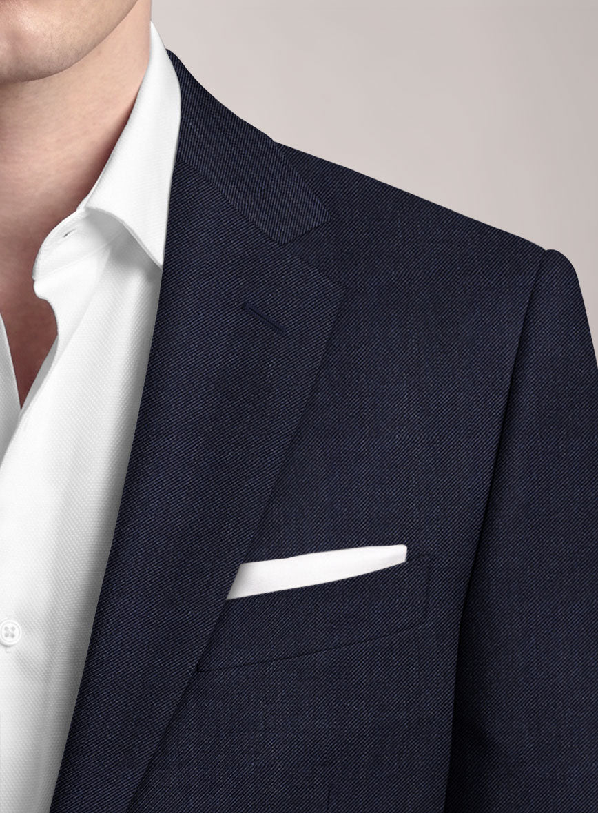 VBC Perennial Marine Blue Wool Suit - StudioSuits