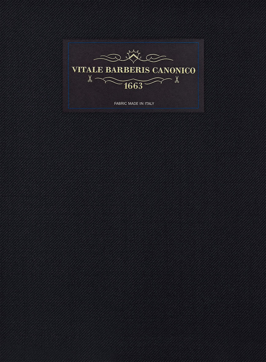 VBC Perennial Midnight Blue Wool Pants - StudioSuits