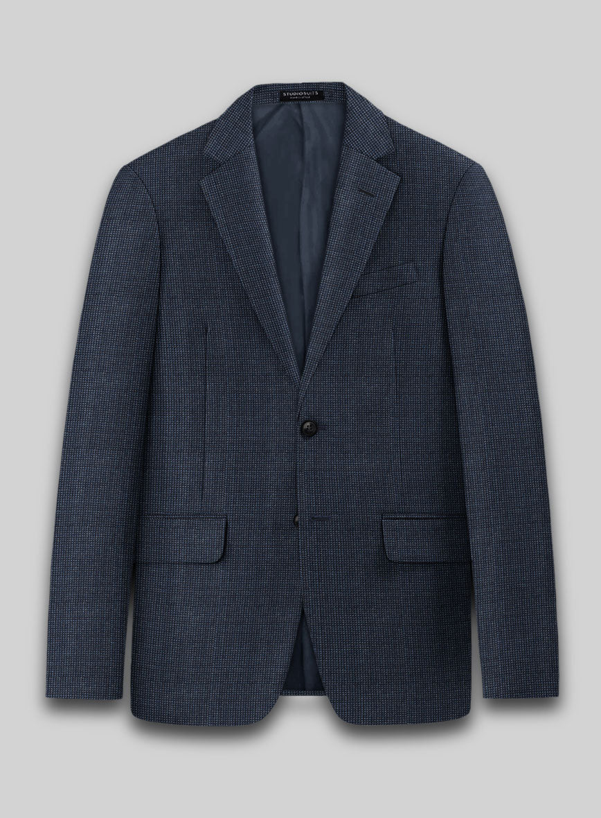 VBC Perennial Navy Mini Birdseye Wool Suit - StudioSuits