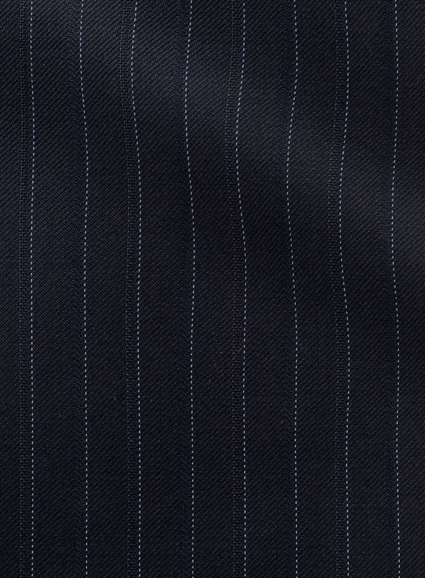 VBC Perennial Navy Pinstripe Wool Jacket - StudioSuits