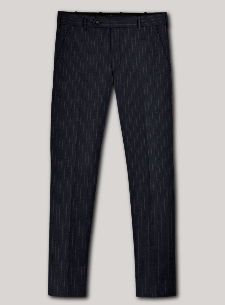 VBC Perennial Navy Pinstripe Wool Suit - StudioSuits
