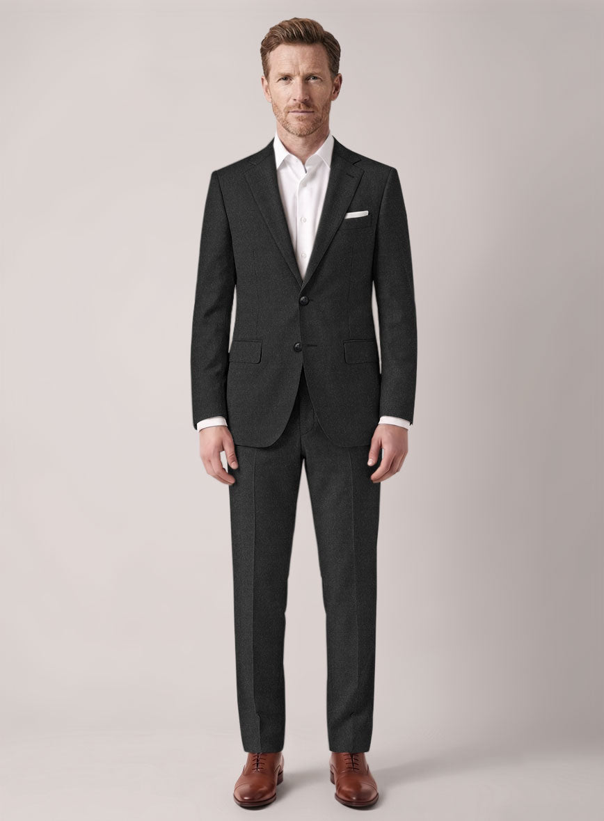 VBC Perennial Onyx Gray Wool Suit - StudioSuits