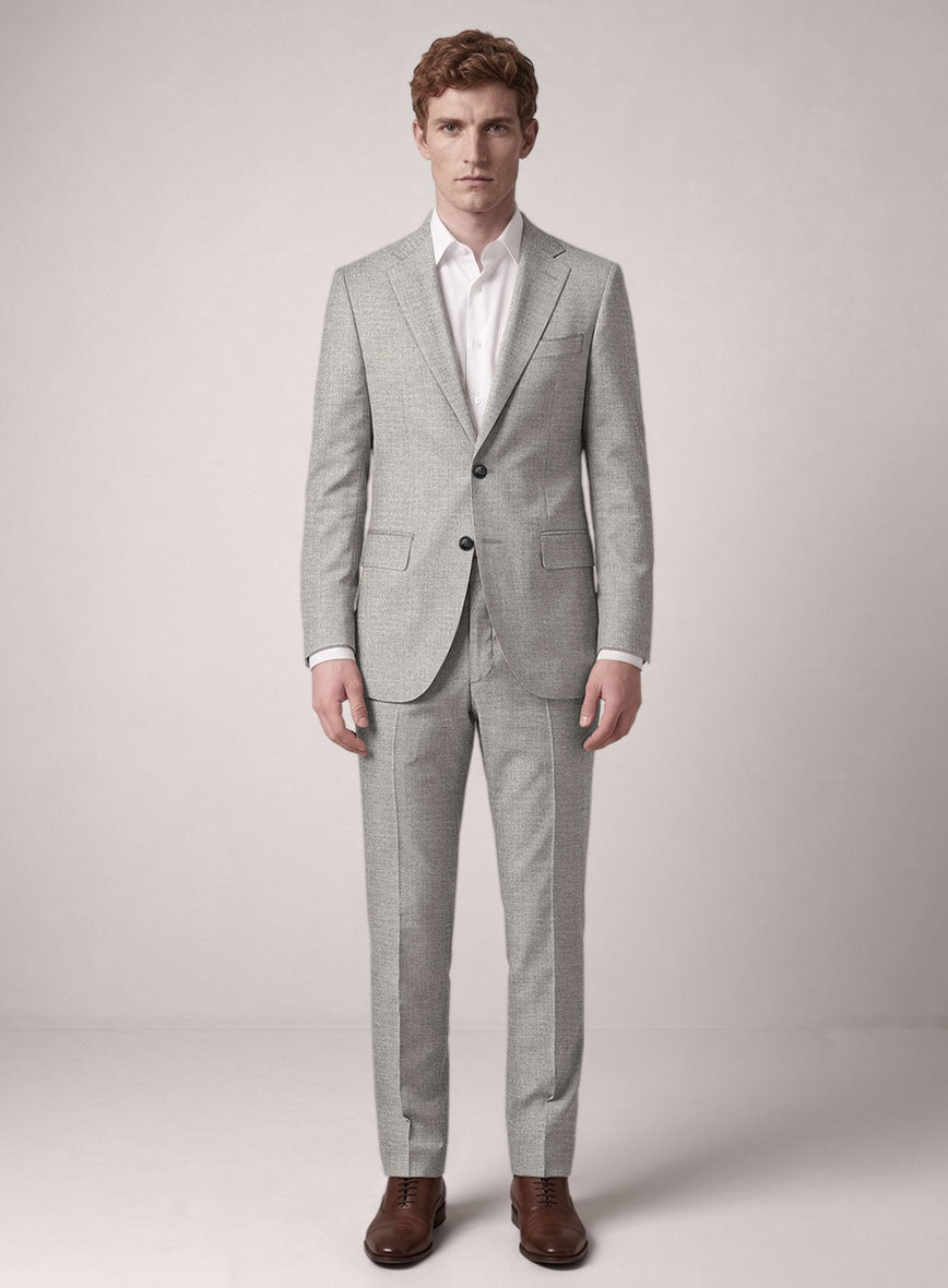 VBC Perennial Pebble Gray Wool Suit - StudioSuits