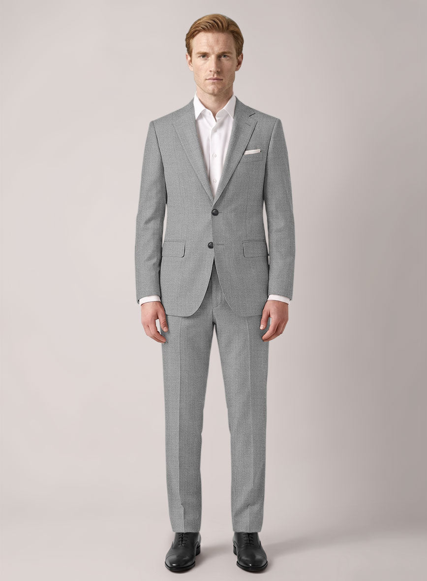 VBC Perennial Slate Gray Wool Suit - StudioSuits