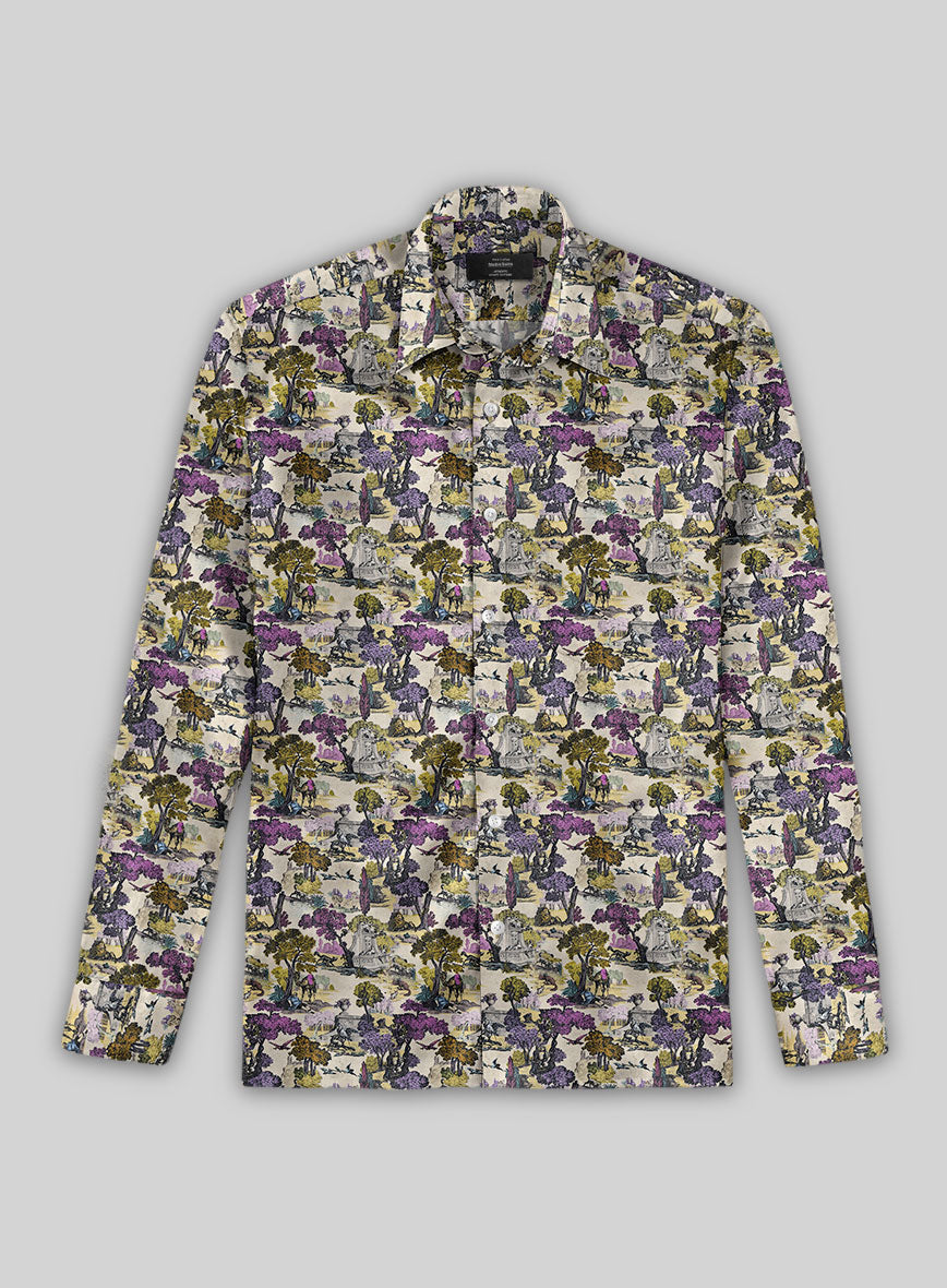 Velincia Silk Cotton Shirt - StudioSuits