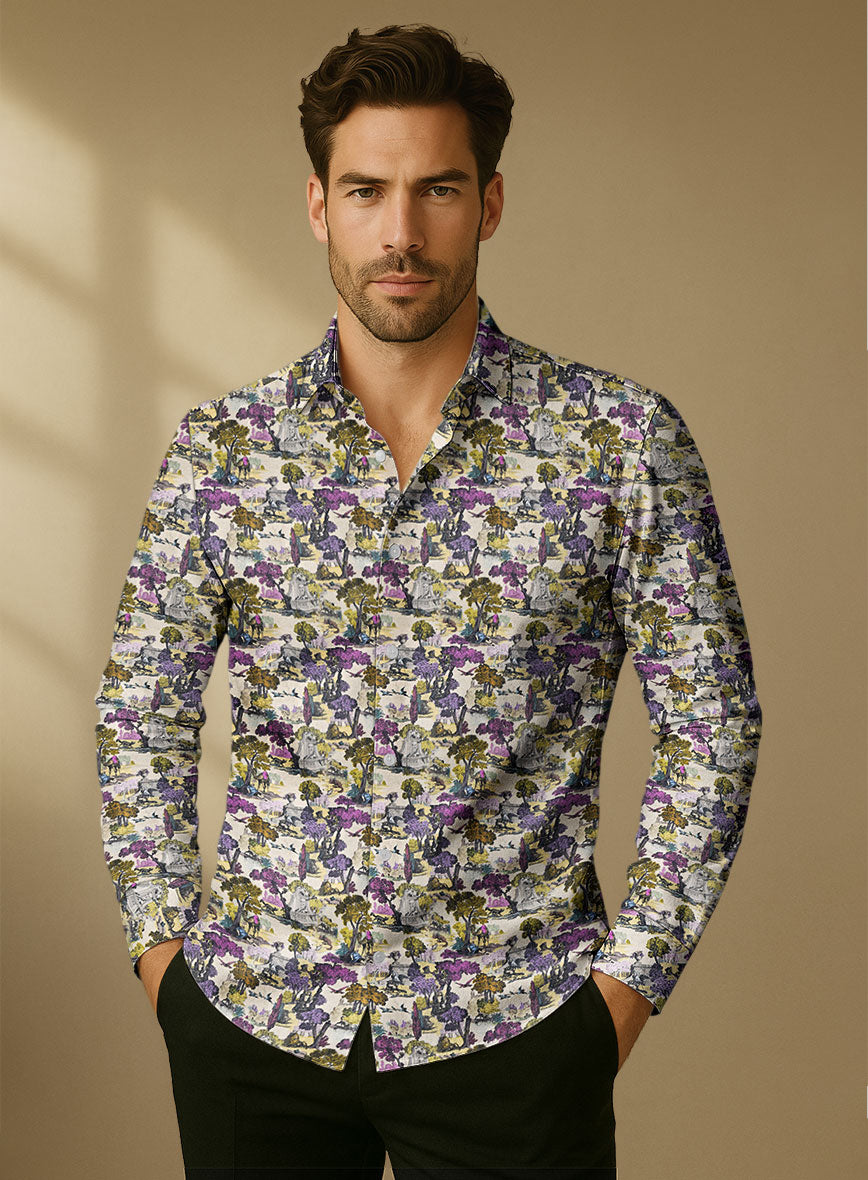Velincia Silk Cotton Shirt - StudioSuits