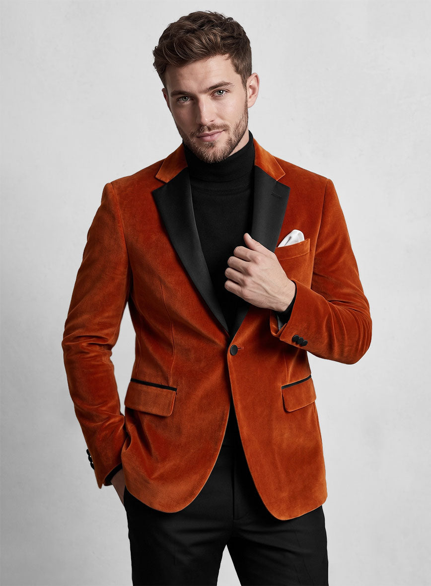 Velvet Tuxedo Jacket - StudioSuits