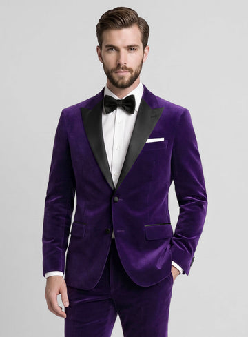 Velvet Tuxedo Suit - StudioSuits