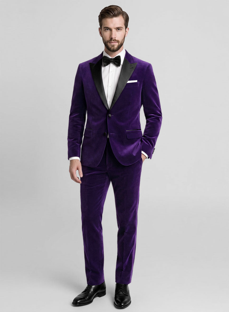Velvet Tuxedo Suit - StudioSuits
