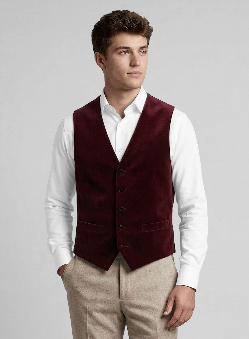 Velvet Waist Coat - StudioSuits