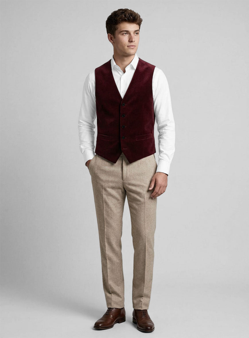 Velvet Waist Coat - StudioSuits