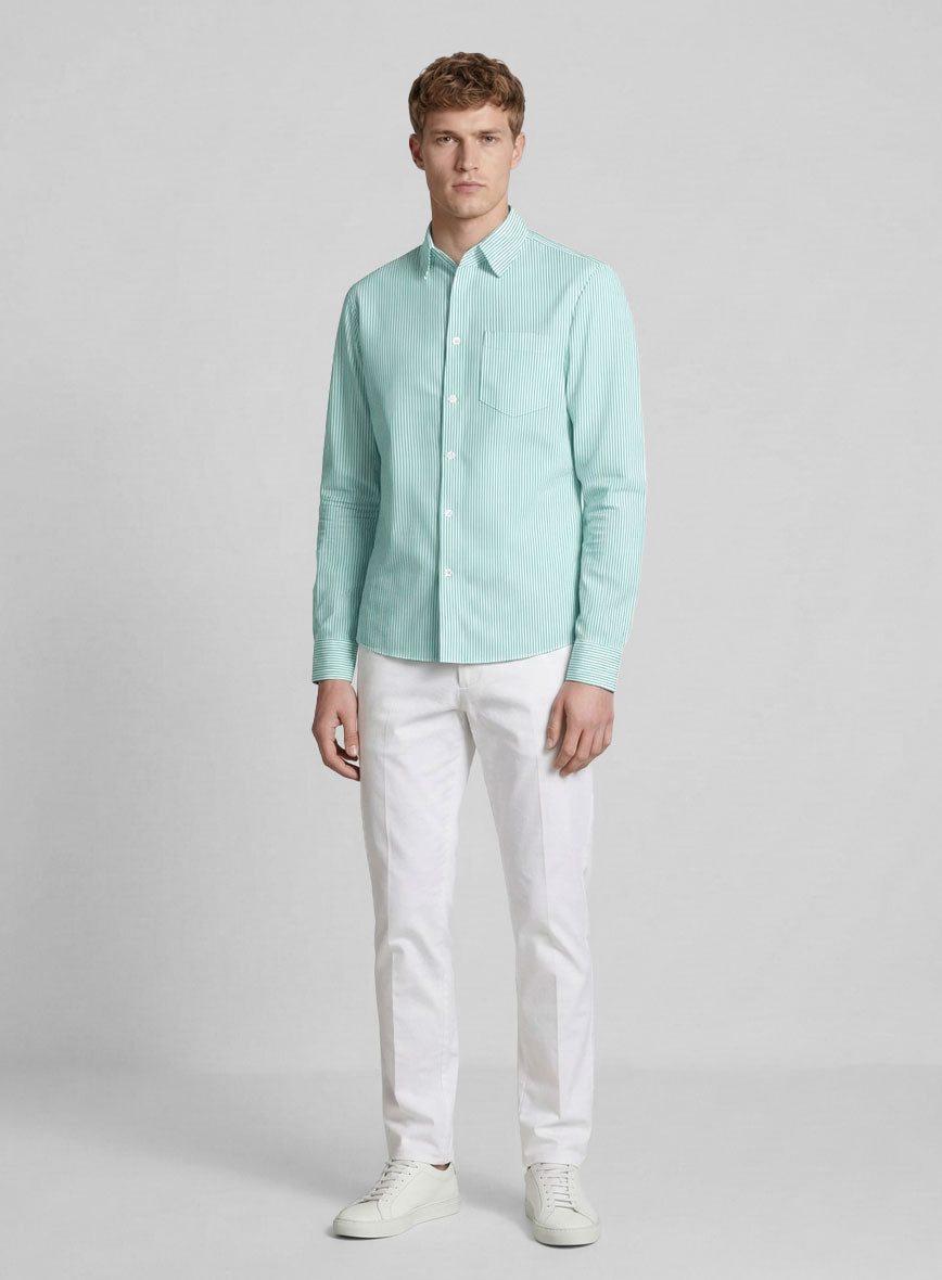 Verde Column Shirt - StudioSuits
