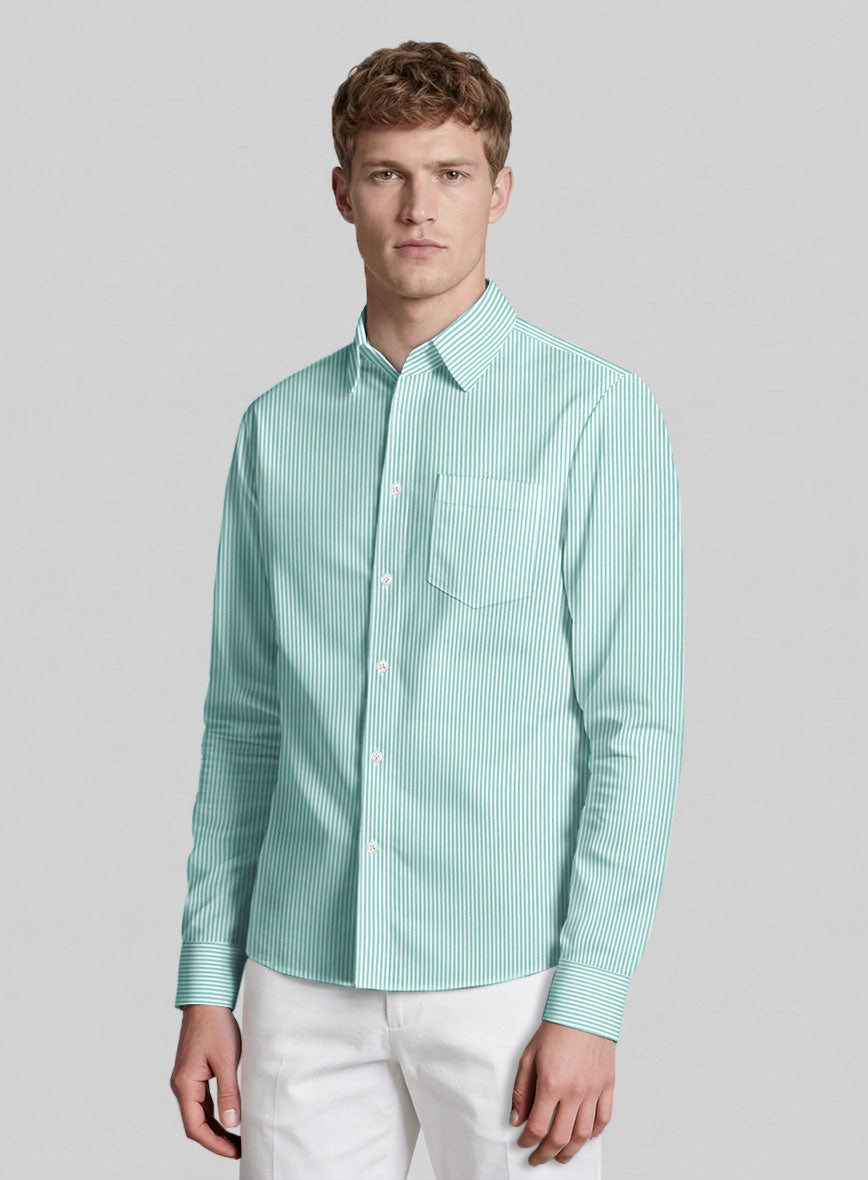 Verde Column Shirt - StudioSuits