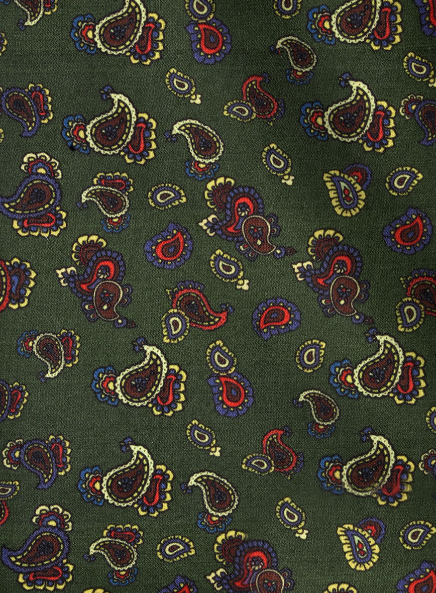 Verdenza Paisley Silk Cotton Shirt - StudioSuits