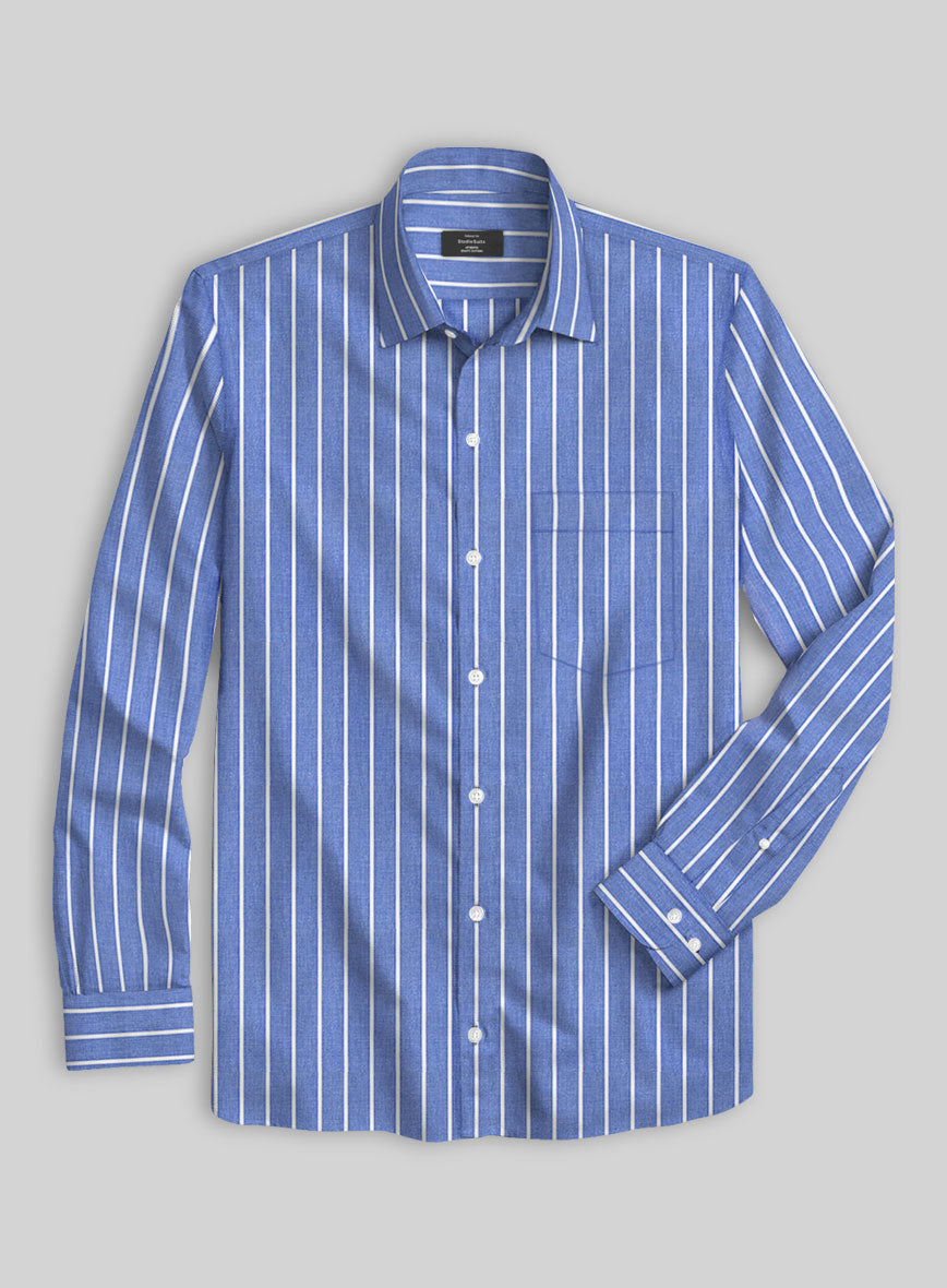Vertiblue Cotton Shirt - StudioSuits