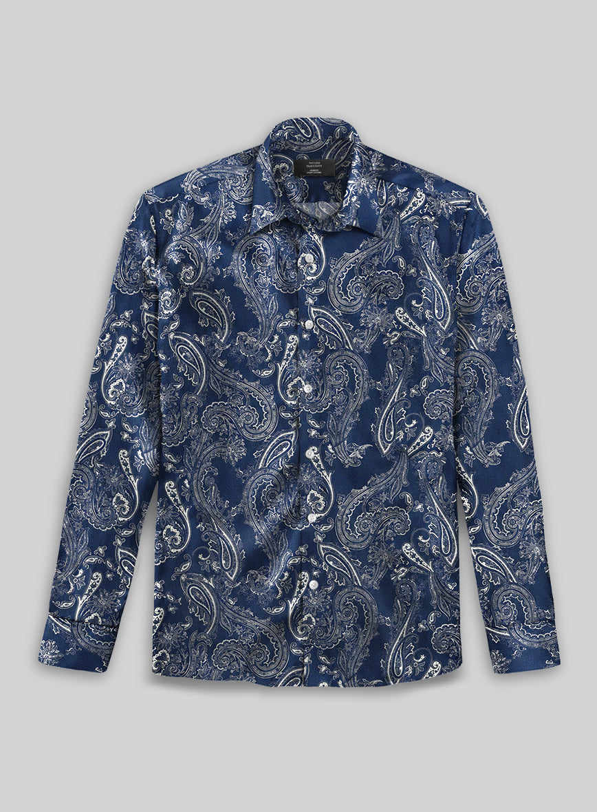 Vincenzo Silk Shirt - StudioSuits