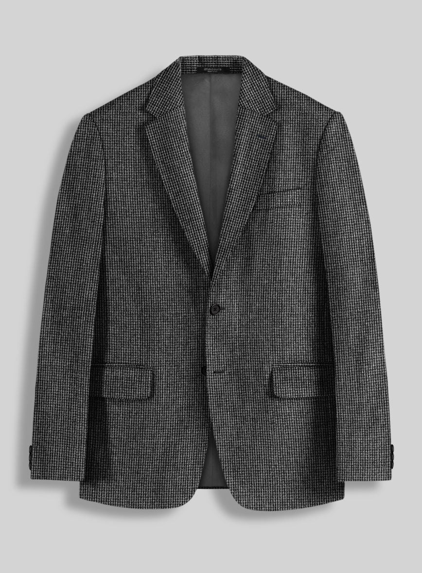 Vintage Gray Macro Weave Tweed Suit – StudioSuits