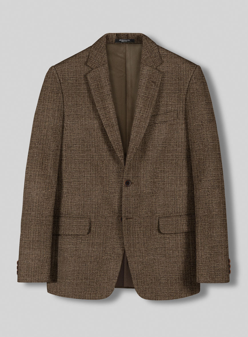 Vintage Glasgow Brown Tweed Jacket - StudioSuits