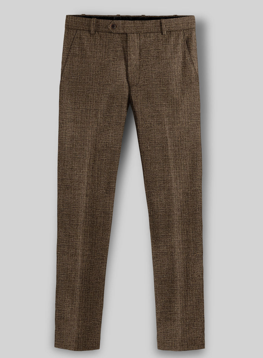 Vintage Glasgow Brown Tweed Pants - StudioSuits