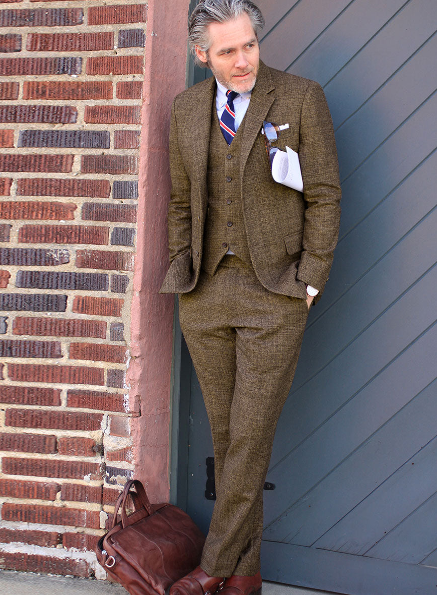 Vintage Glasgow Brown Tweed Suit - StudioSuits