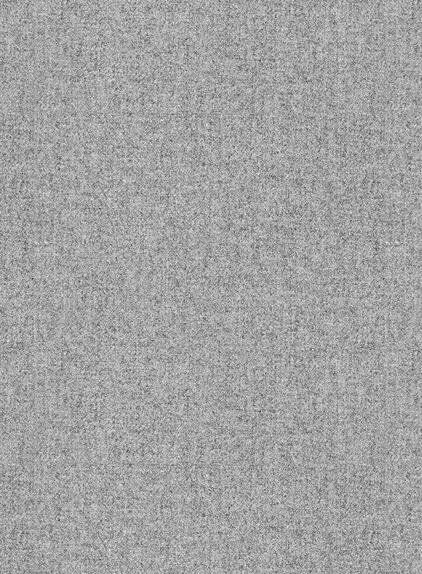 Vintage Plain Gray Tweed Jacket - StudioSuits