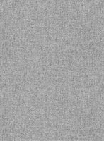 Vintage Plain Gray Tweed Pea Coat - StudioSuits