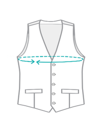 Waist Coat Chest Measurement