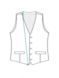 Waist Coat Length Measurement