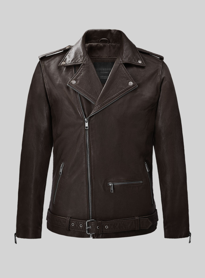 Wanderer Brown Riding Leather Jacket – StudioSuits