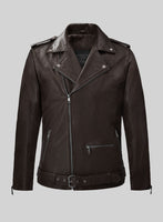 Wanderer Brown Riding Leather Jacket - StudioSuits