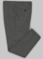 Washed Stretch Summer Gray Chino Pants - StudioSuits