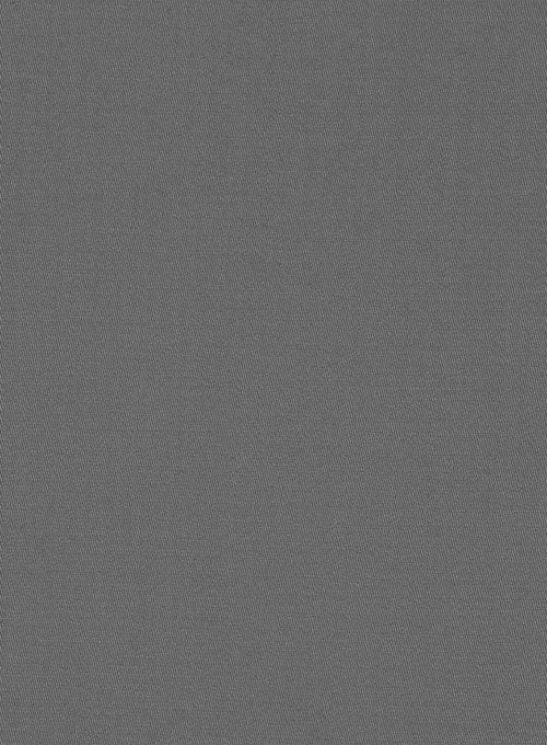 Washed Stretch Summer Gray Chino Pants - StudioSuits