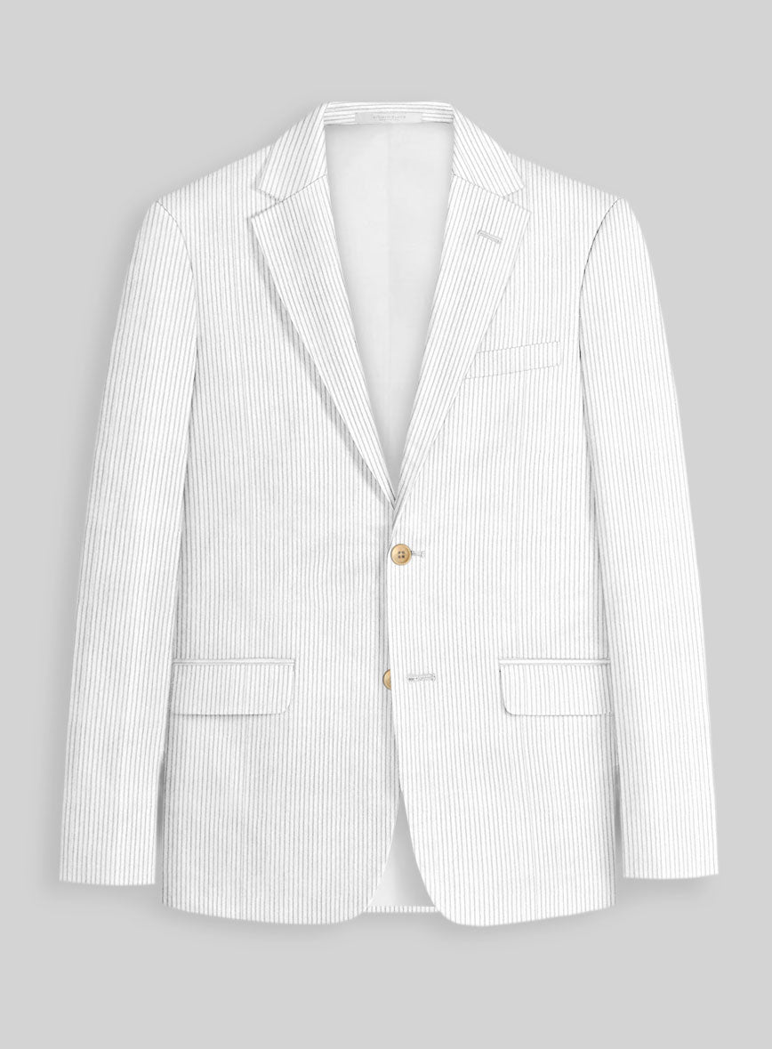 White Corduroy Jacket - StudioSuits