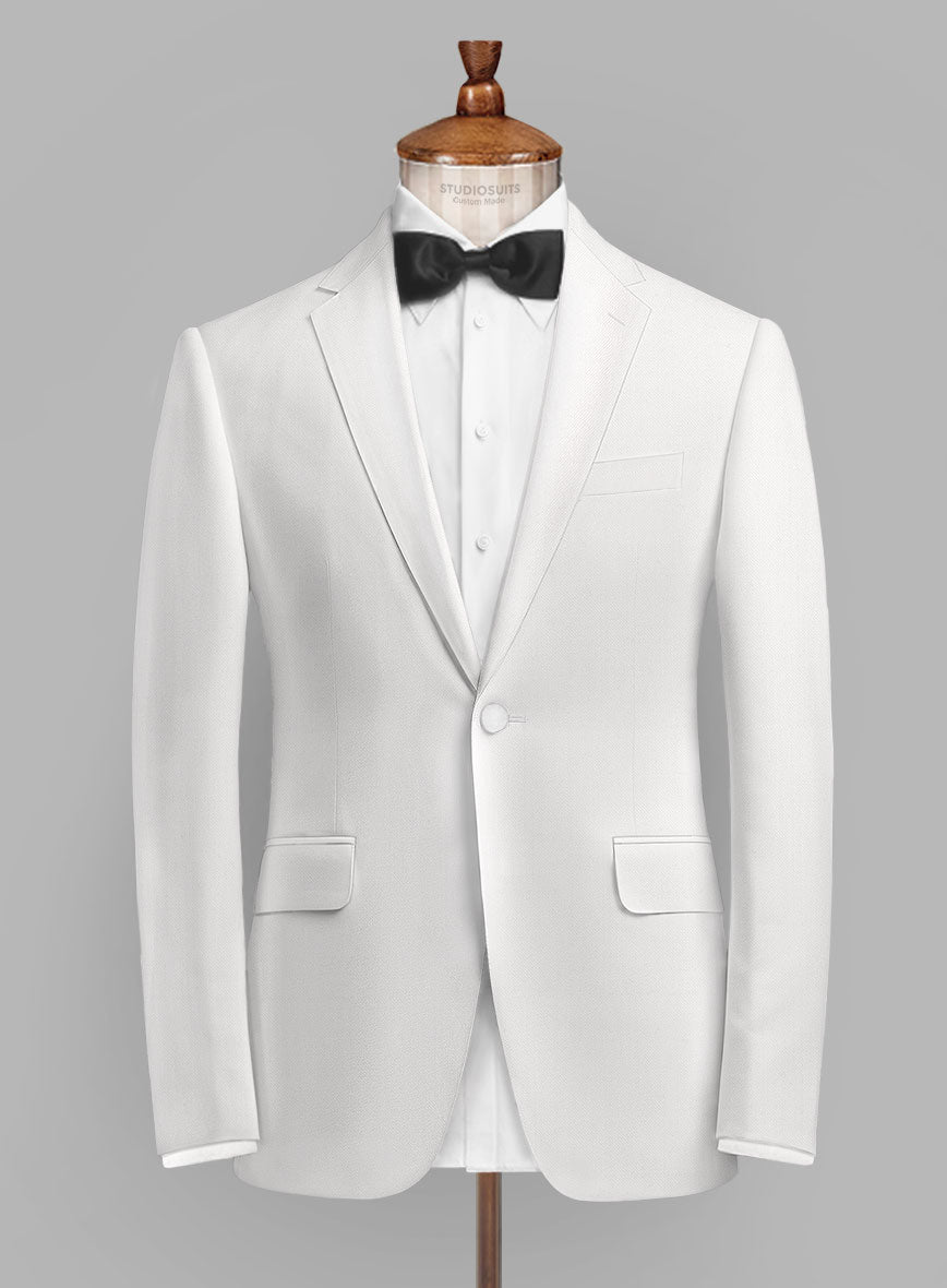 White Dinner Jacket - StudioSuits