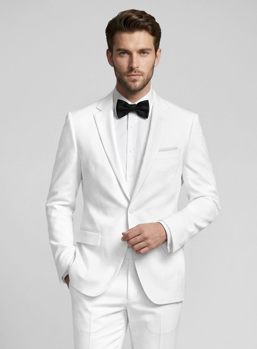 White Dinner Jacket - StudioSuits