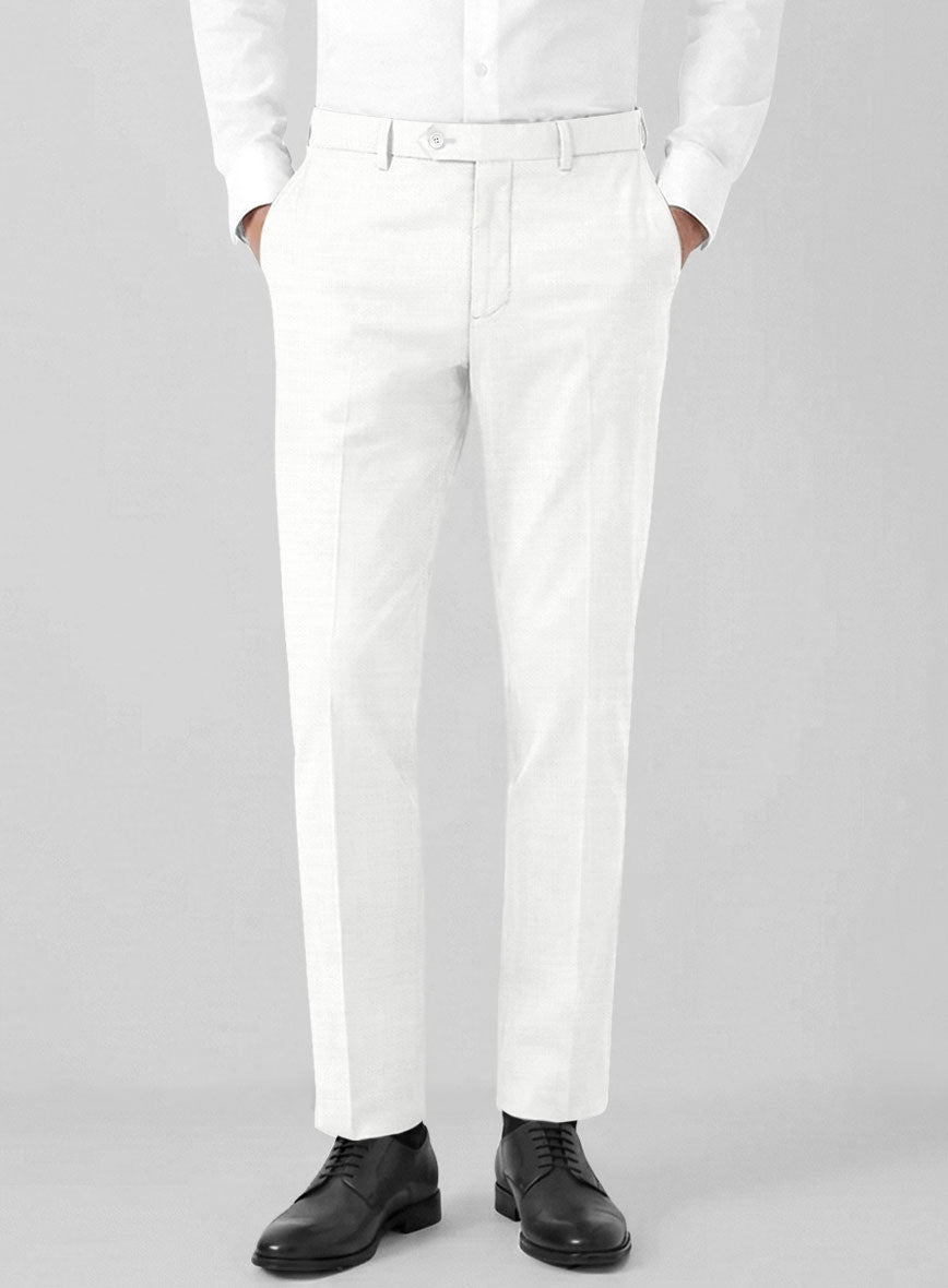 White Linen Suit - StudioSuits