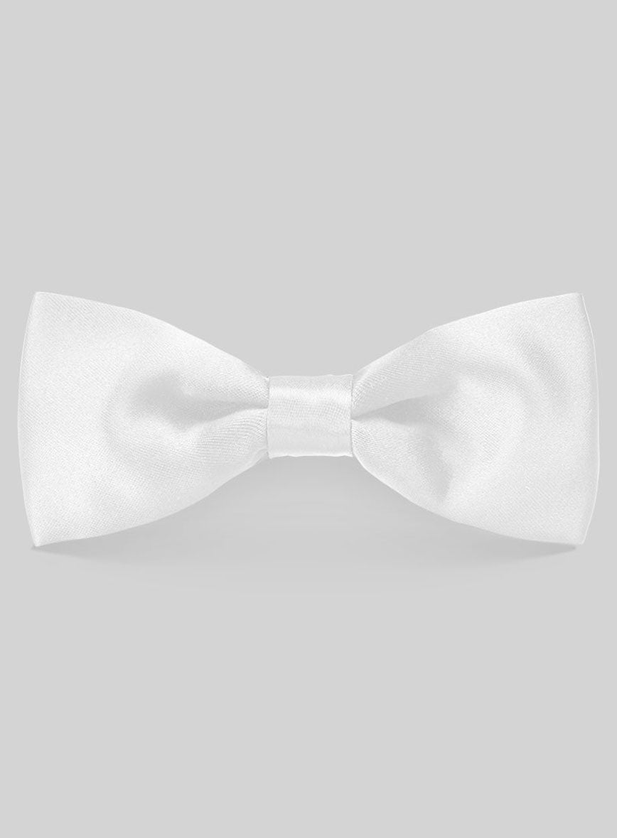 White Satin Bow - StudioSuits